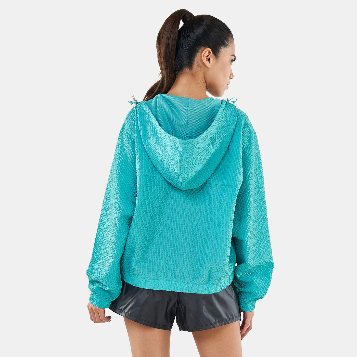 Women's Icon Clash Woven Running Pullover Jacket