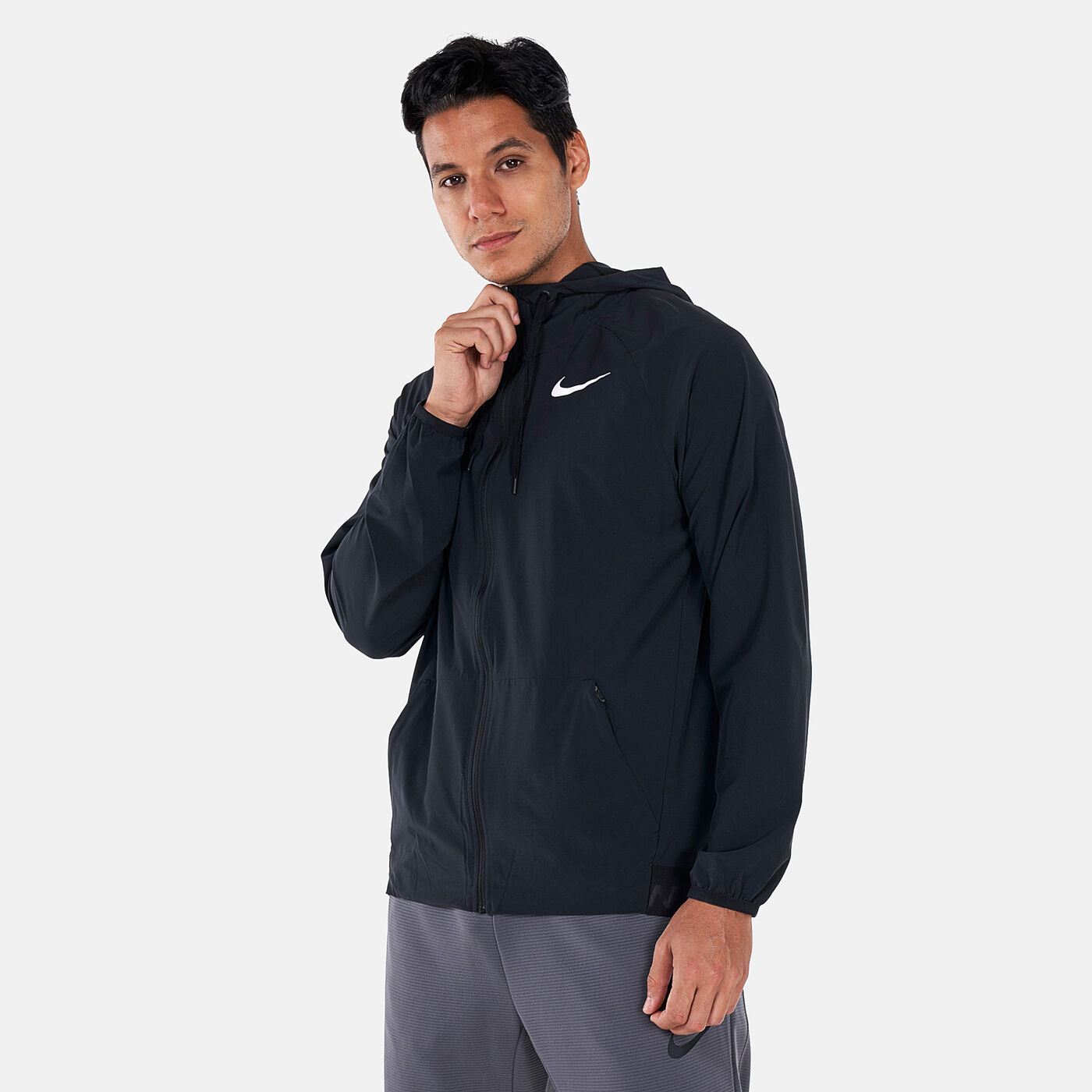 Men's Pro Dri-FIT Flex Vent Max Full-Zip Hooded Training Jacket