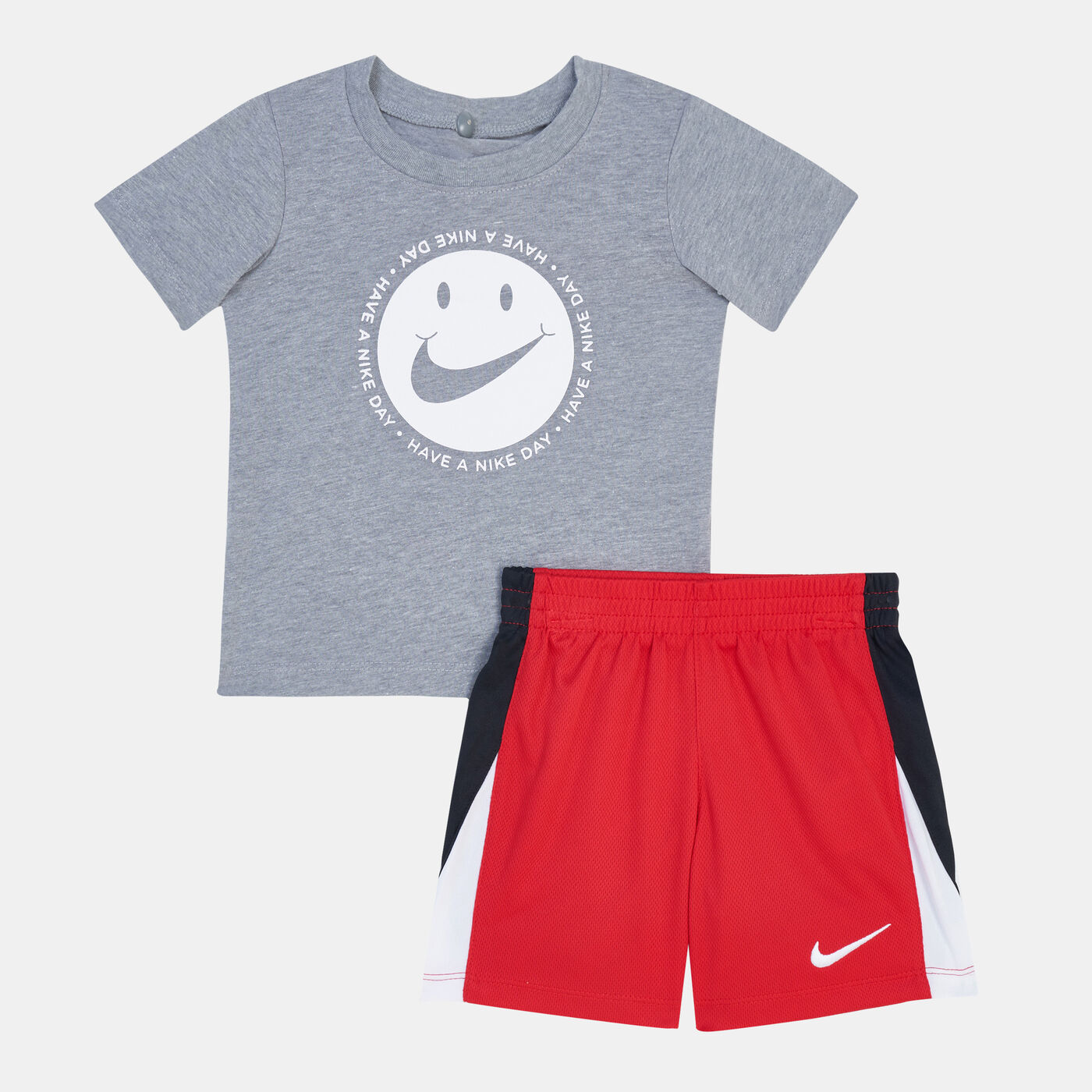 Kids' Smiley T-Shirt+Shorts Set