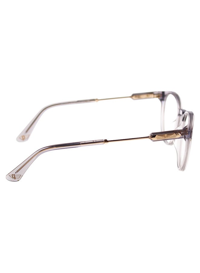 Men's Round Eyeglass Frame - VPLF10 04G0 51 - Lens Size: 51 Mm