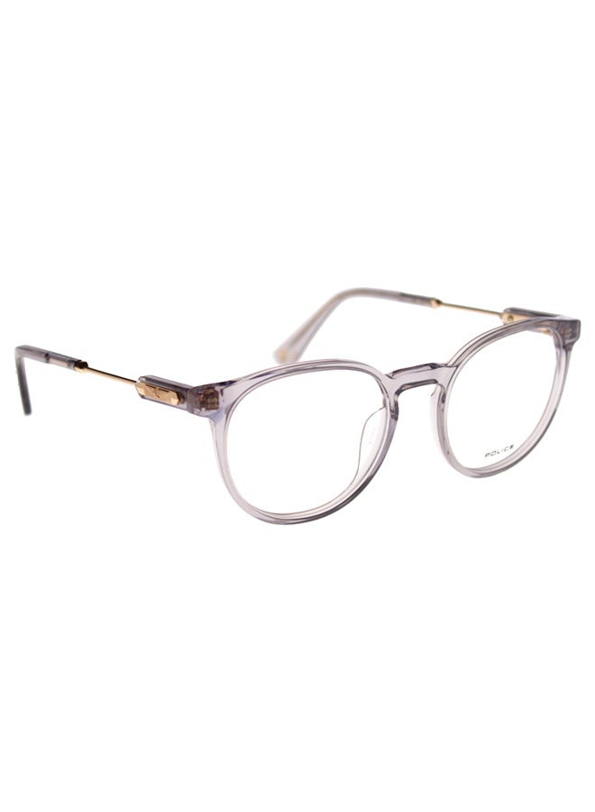Men's Round Eyeglass Frame - VPLF10 04G0 51 - Lens Size: 51 Mm