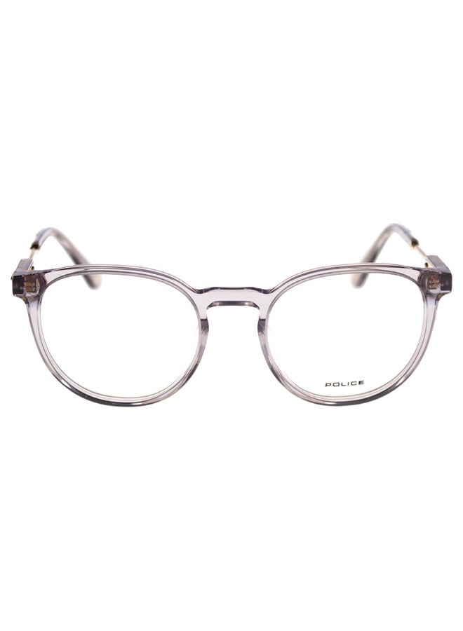 Men's Round Eyeglass Frame - VPLF10 04G0 51 - Lens Size: 51 Mm
