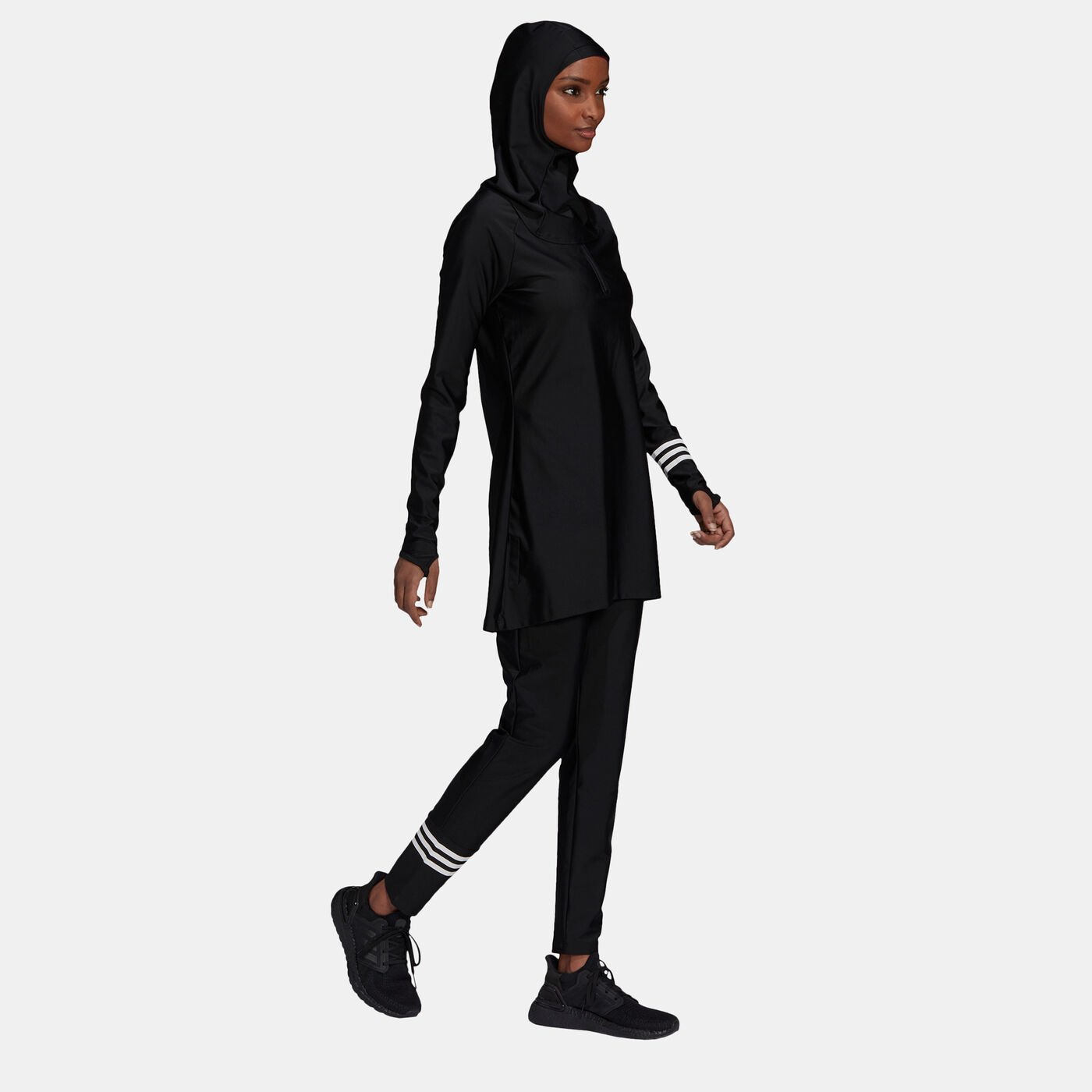 Women's 3-Stripes Swimming Hijab