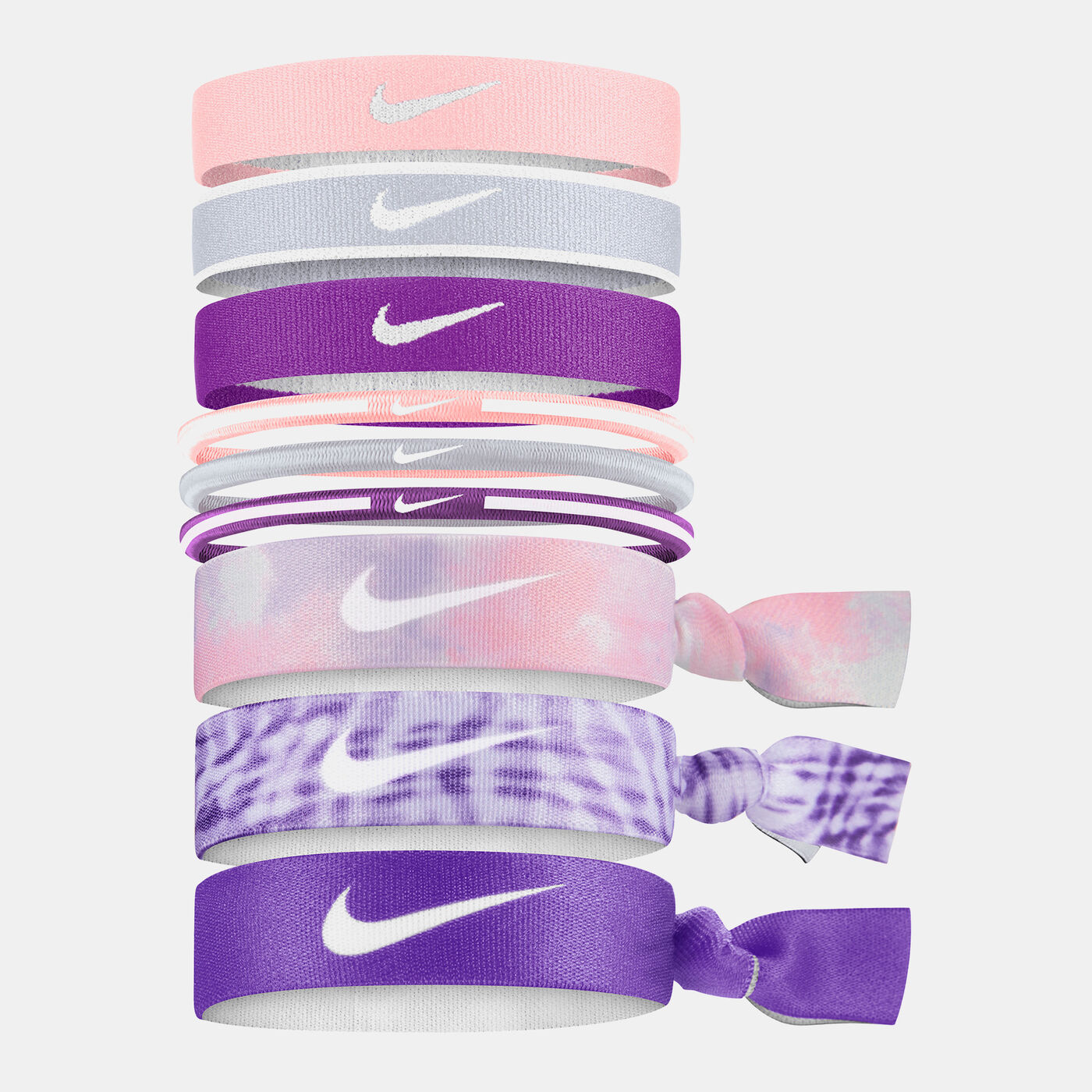 Kids' Tie-Dye Hairbands (9 Pack)
