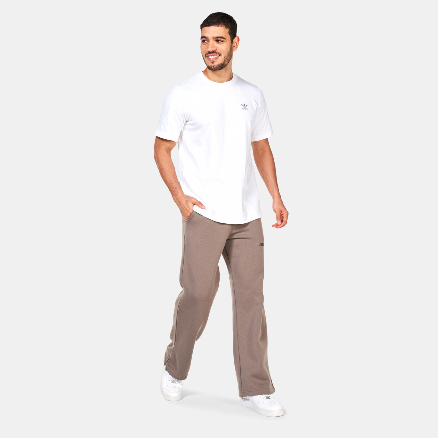 Men's Racer Print Wide Leg Pants