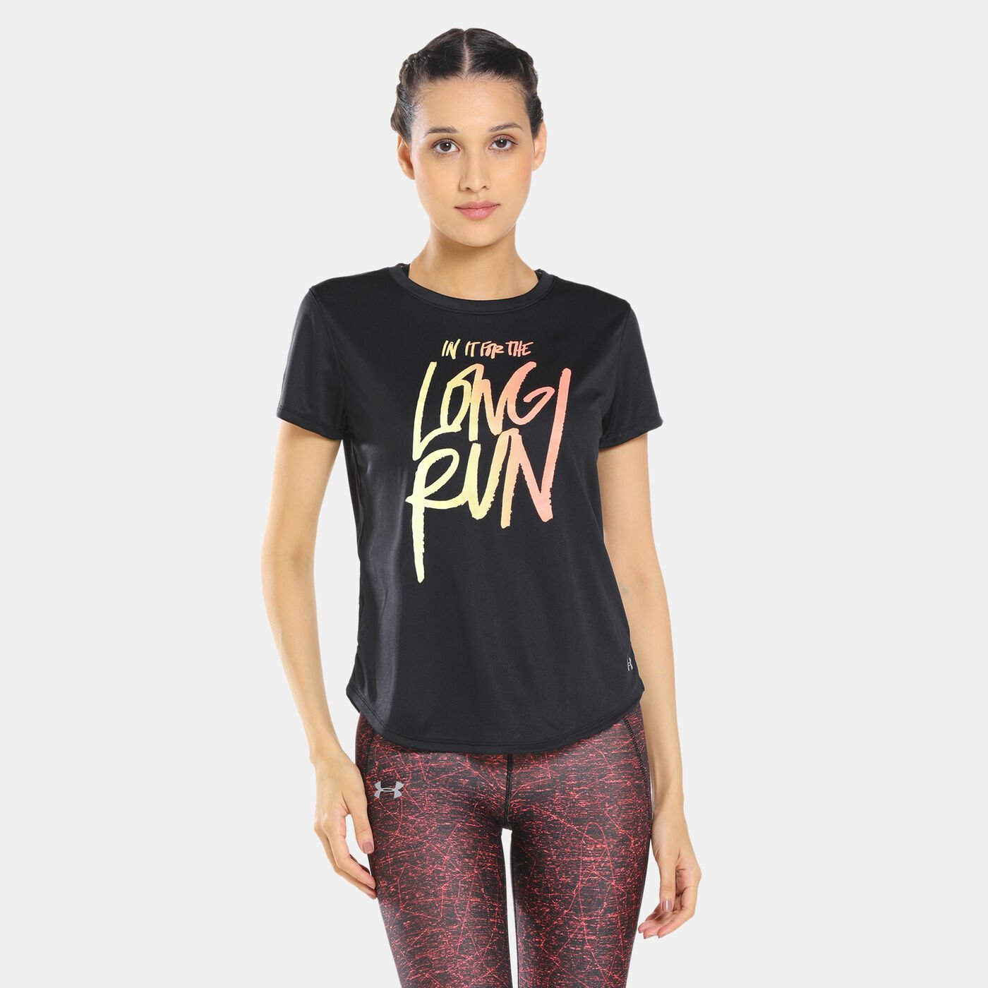 Women's UA Long Run Graphic T-Shirt