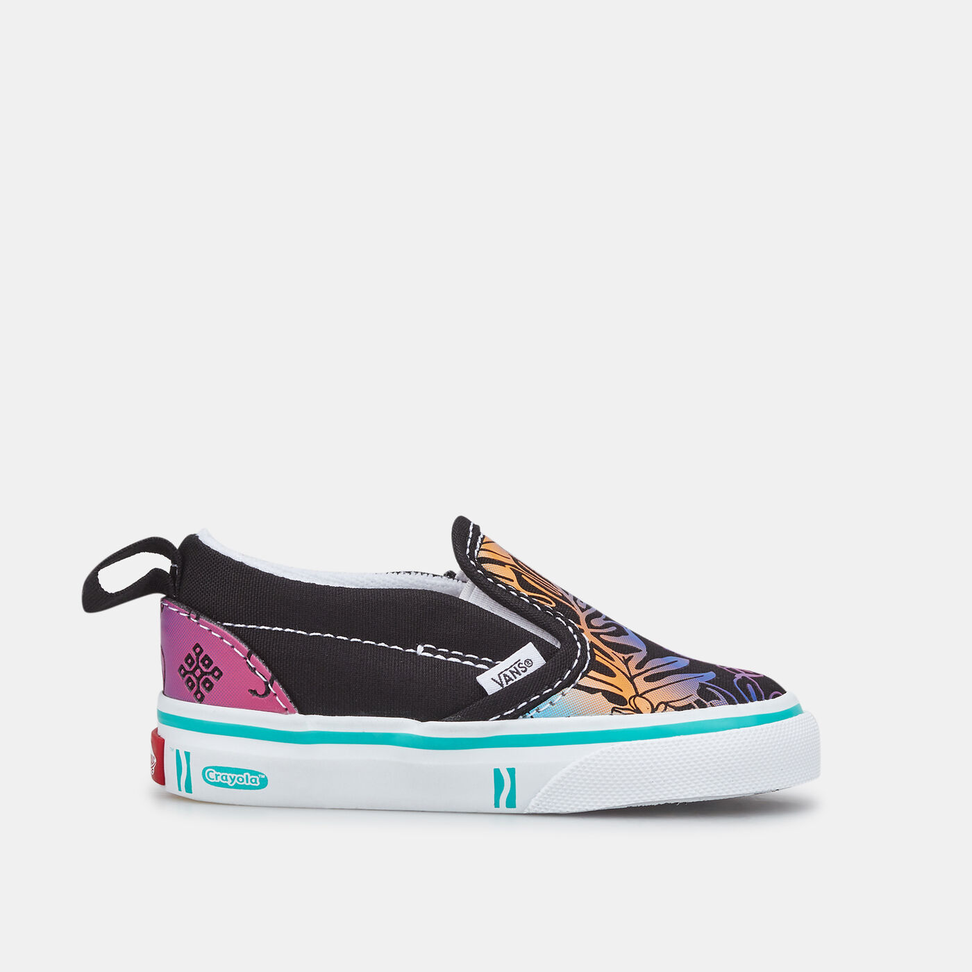 Kids' x Crayola Classic Slip-On Velcro Unisex Shoe (Baby And Toddler)