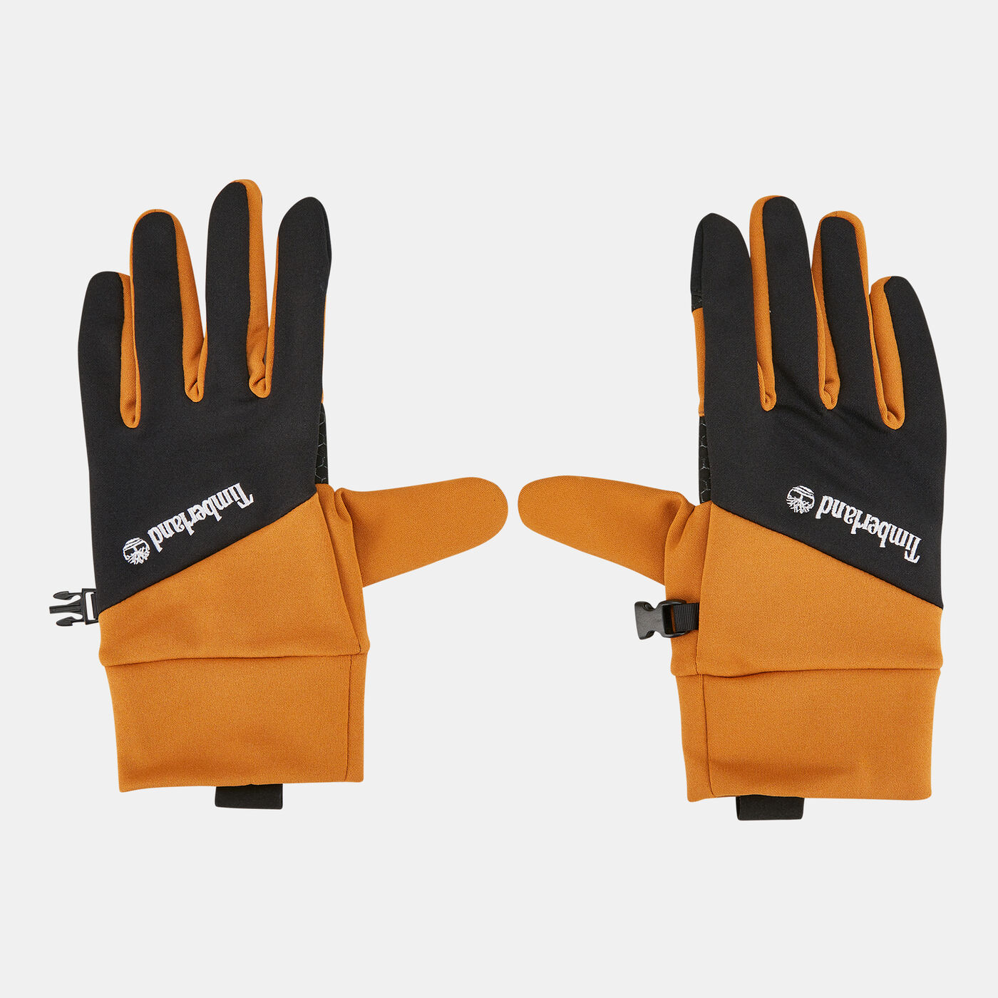 Men's Stretch Colorblock Softshell Fleece Gloves