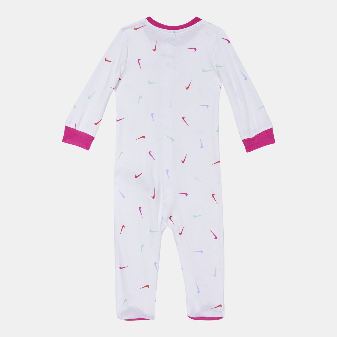 Kids' Swooshfetti Footed Coverall