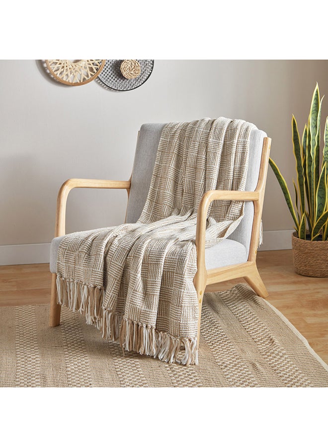 Jutopia Orama Chenille Throw 170 x 130 cm