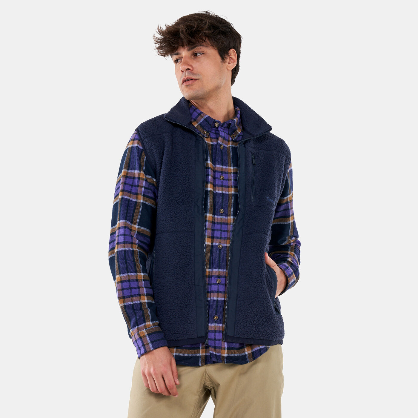 Men's Sherpa Fleece Vest