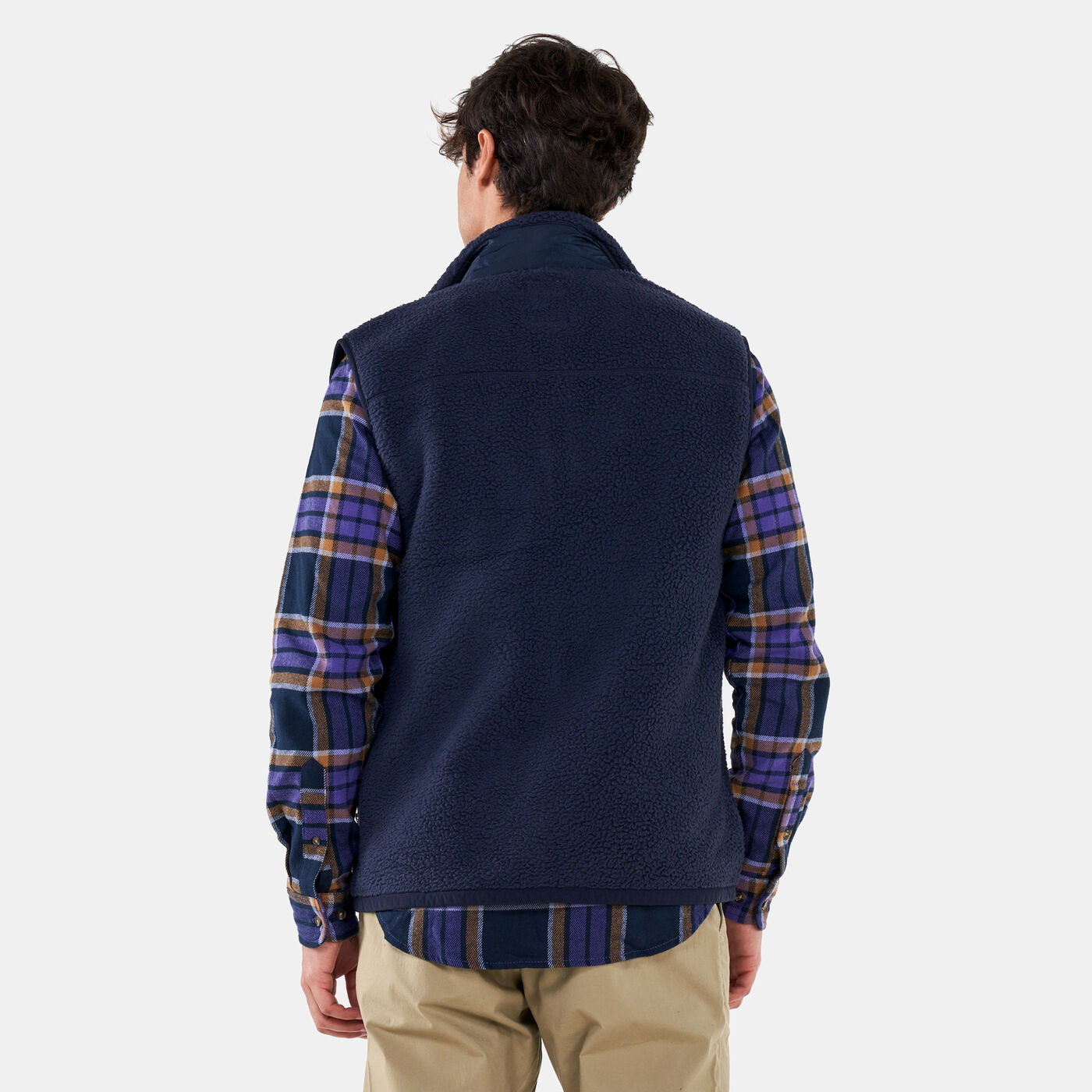 Men's Sherpa Fleece Vest