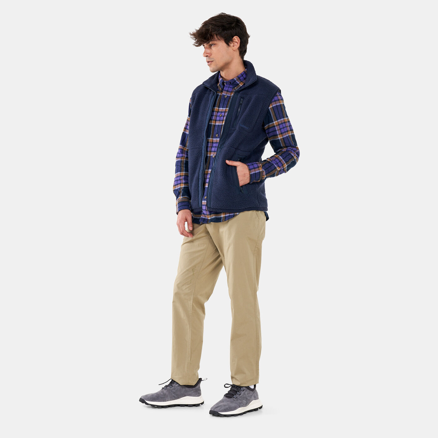 Men's Sherpa Fleece Vest