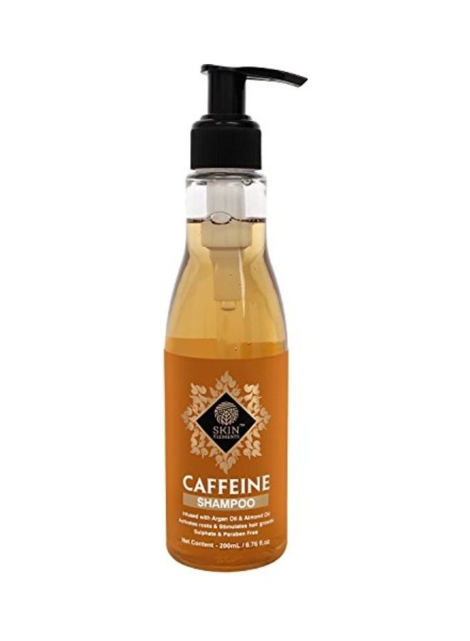 Caffeine Shampoo Infused With Argan And Almond Oil Multicolour 200ml