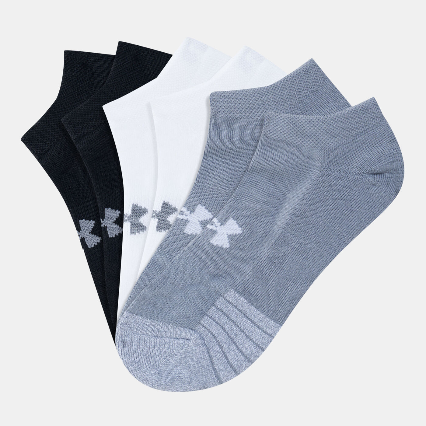 HeatGear® No-Show Socks (3 Pack)