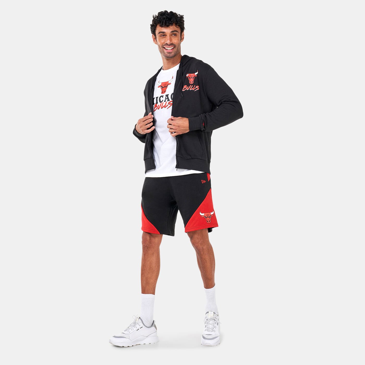 Men's NBA Chicago Bulls Script Full-Zip Hoodie
