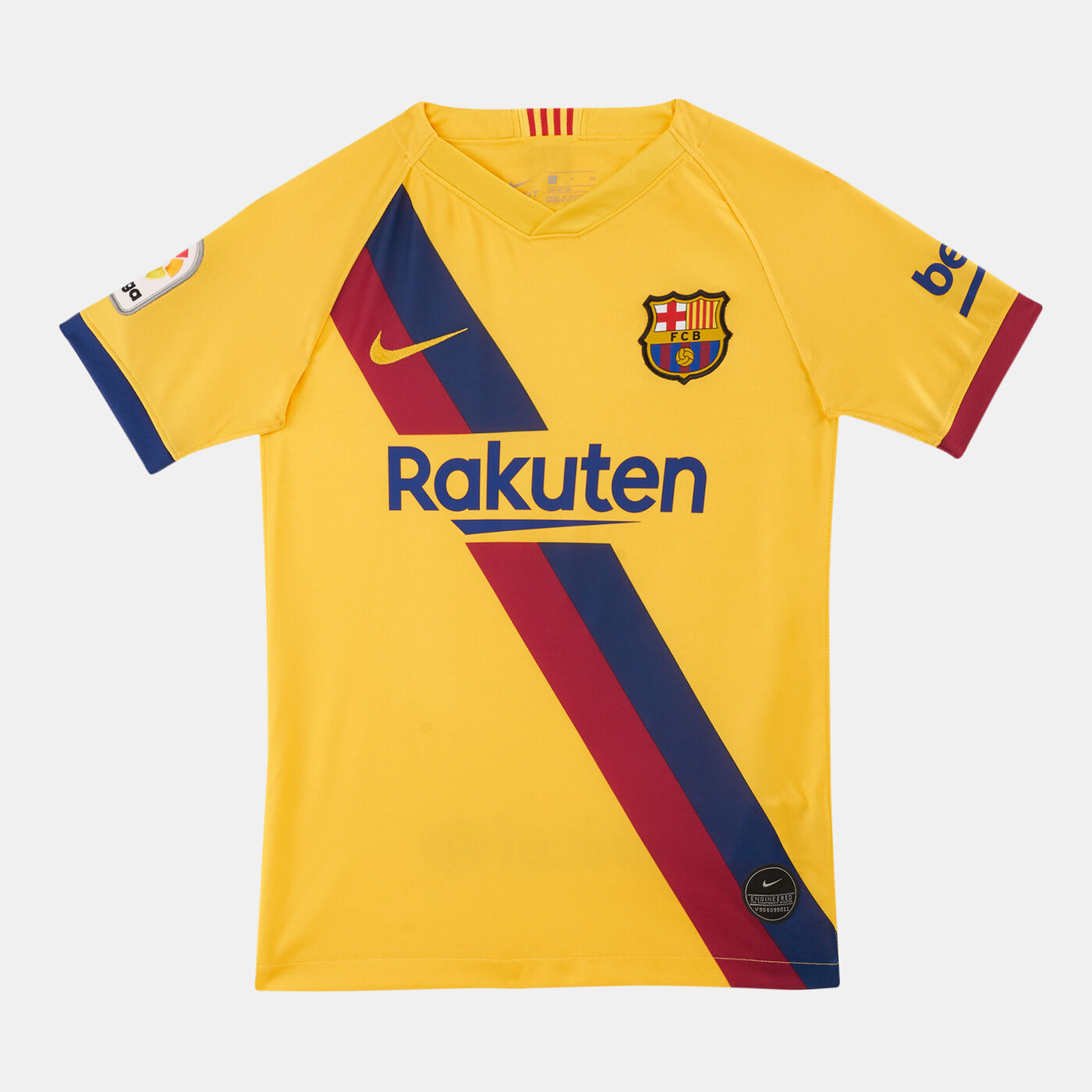 Kids' FC Barcelona Football Breathe Stadium Away T-Shirt (Older Kids)