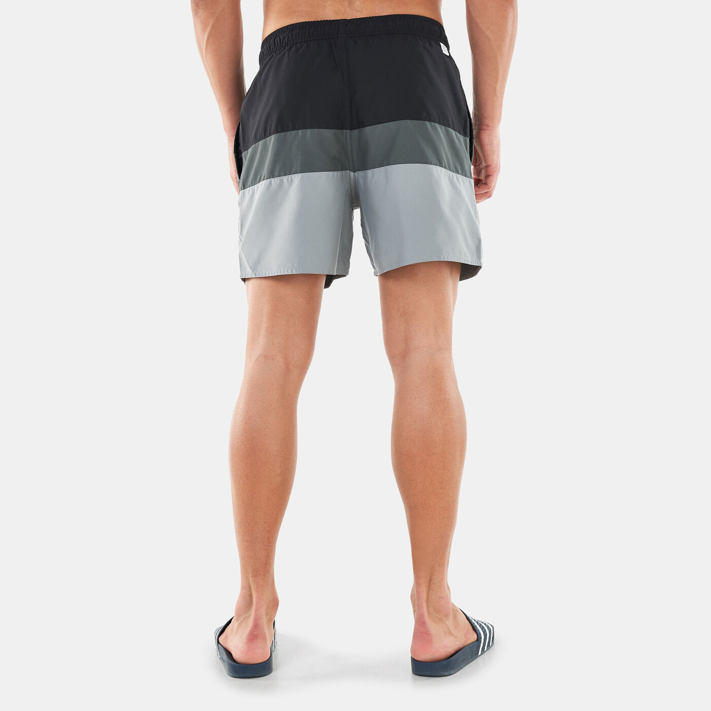 Men's Short-Length Colourblock Swimming Shorts