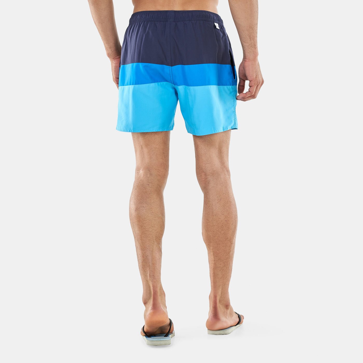 Men's Short-Length Colourblock Swimming Shorts