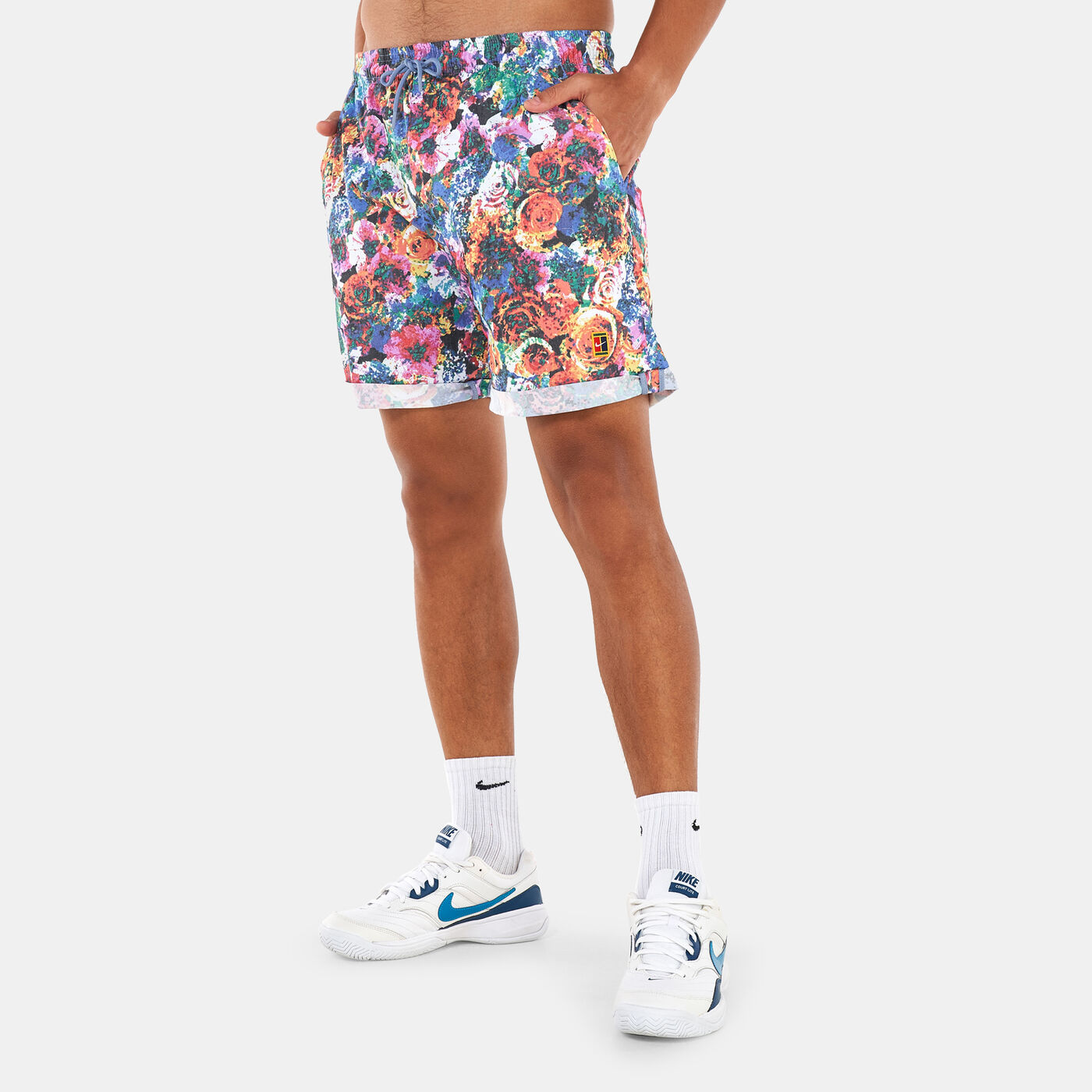 Men's Court Dri-FIT Print Tennis Shorts