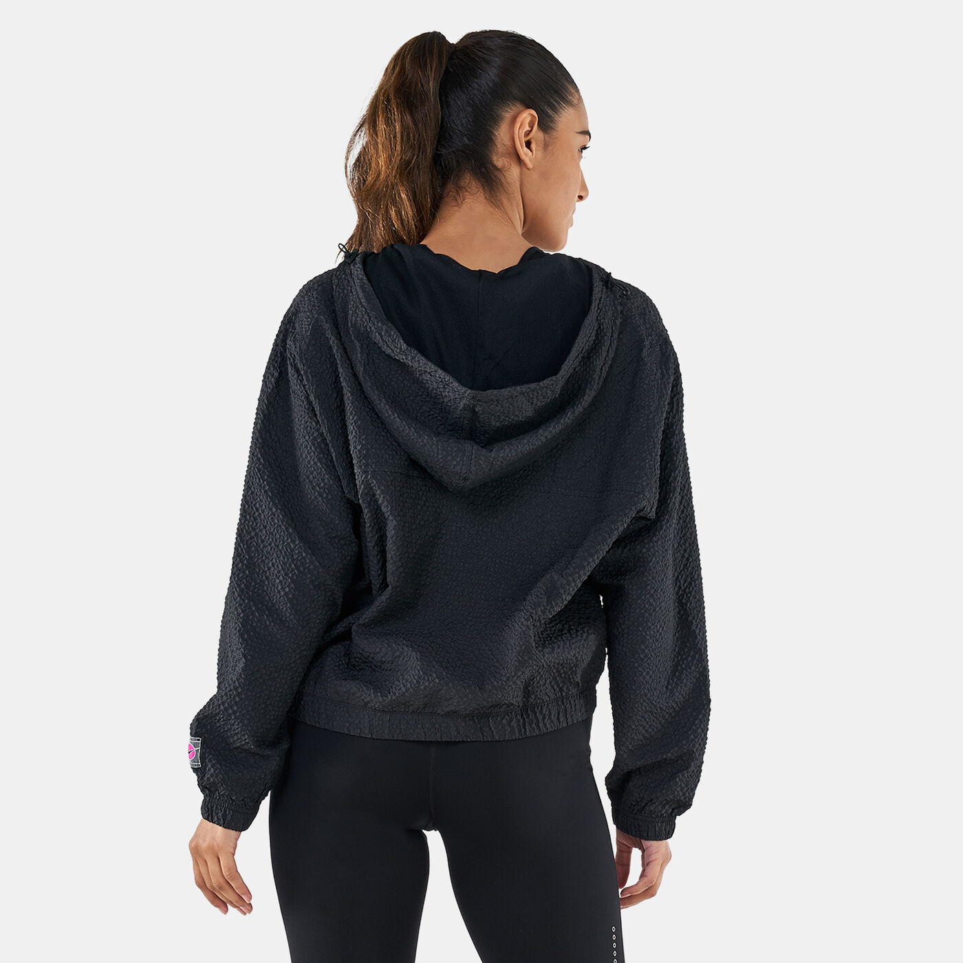 Women's Icon Clash Woven Running Pullover Jacket