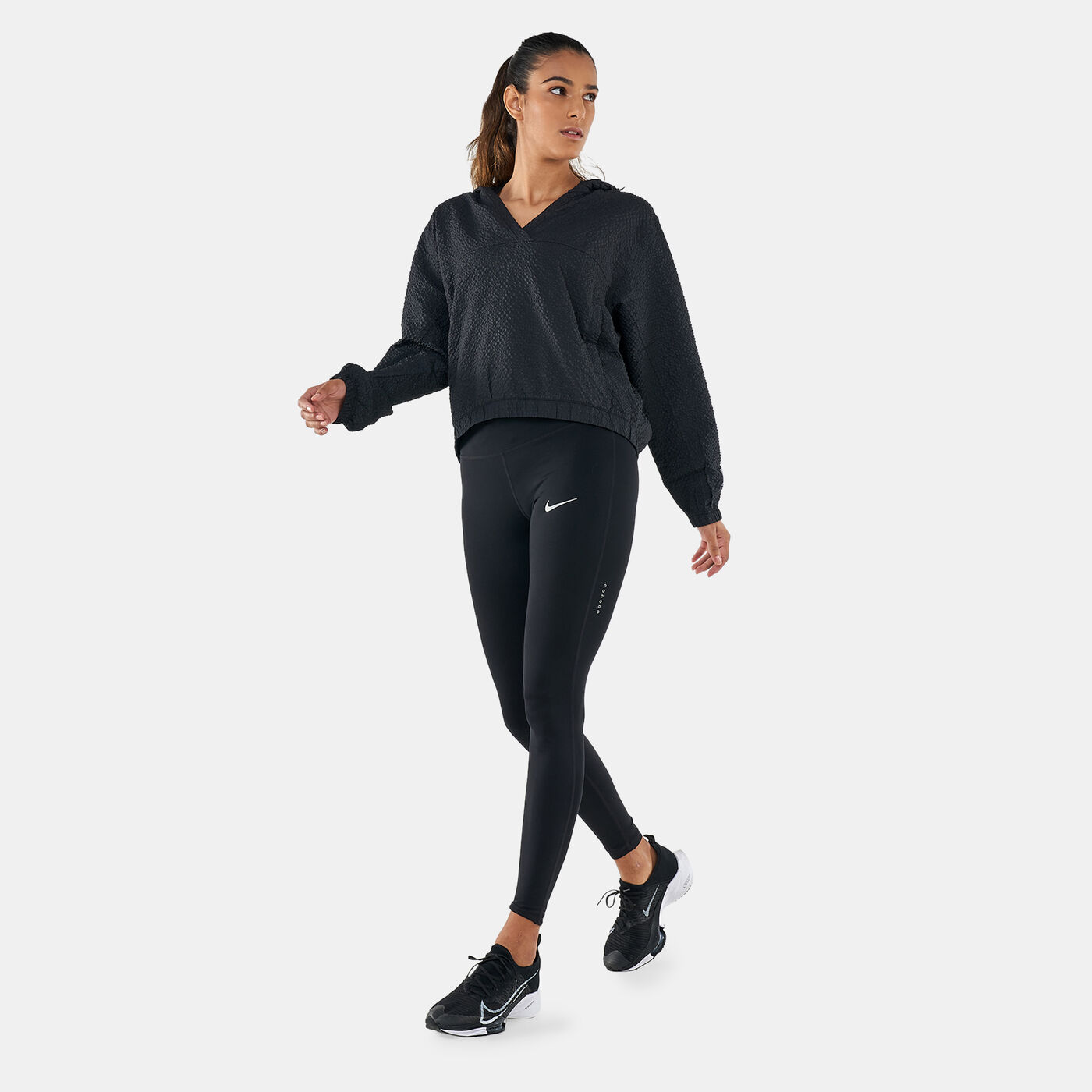 Women's Icon Clash Woven Running Pullover Jacket