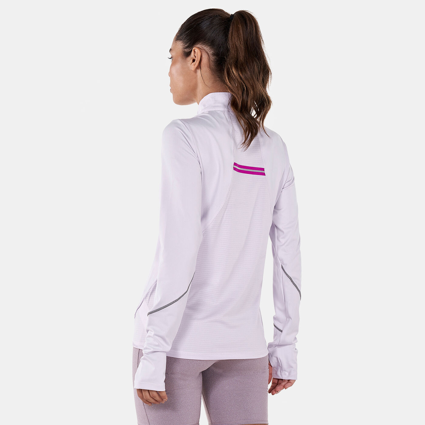 Women's Run 5K Knit Half-Zip Jacket