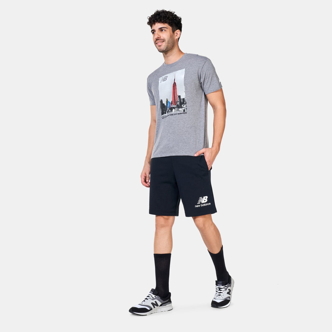 Men's NYC Marathon Empire Skyline Graphic T-Shirt