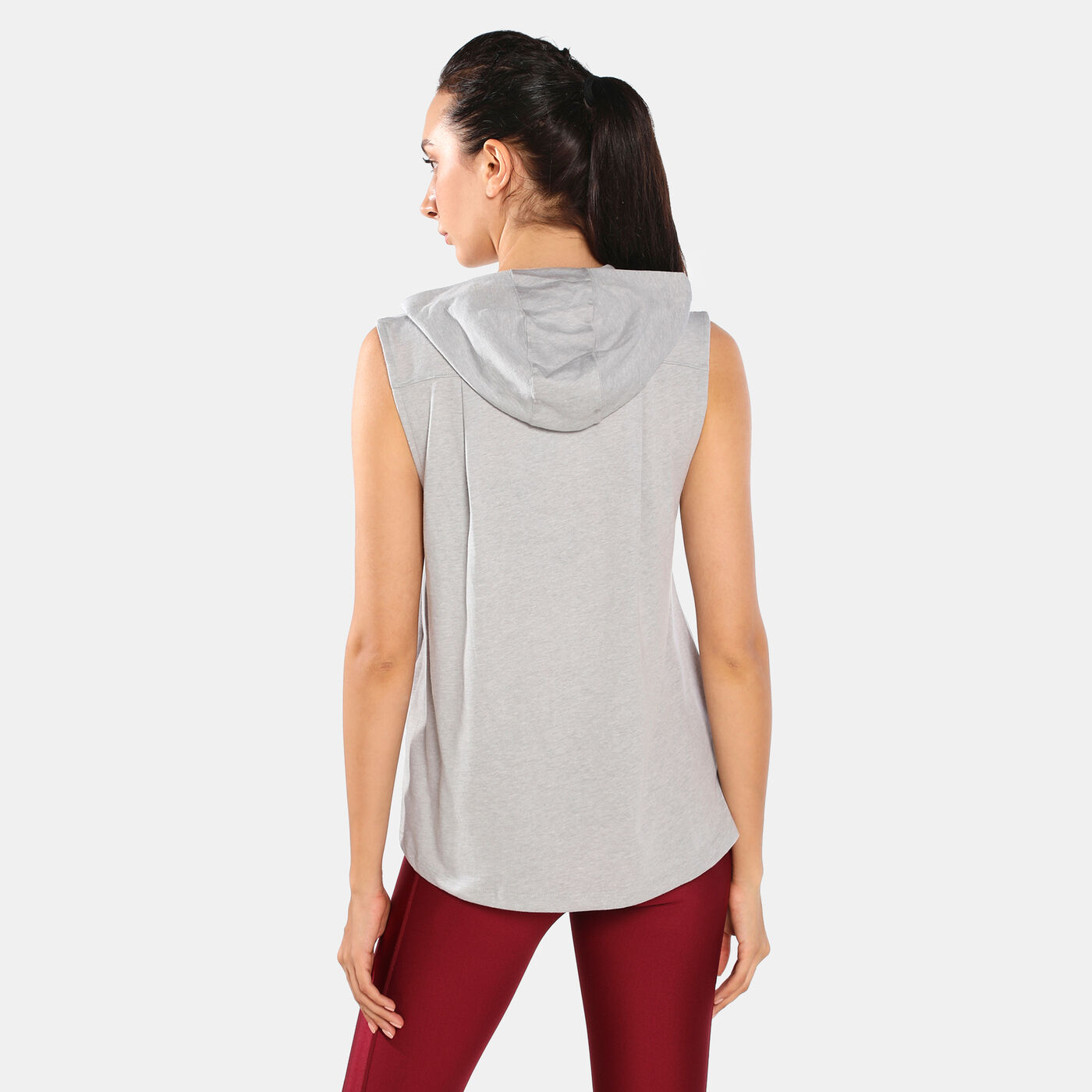 Women's Project Rock Graphic Hooded Tank Top