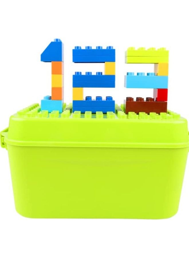 B&K 270 Pieces with Green Box, Big Building Blocks Classic Bricks 6 Colors | Large Building Bricks STEM Toy for Compatible with All Ages. (270 Pieces With Box)