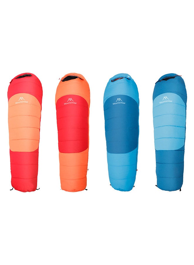 Outdoor Camping Sleeping Bag Portable Winter Thickened Warming Sleeping Bag Light-weight Cotton Sleeping Bag
