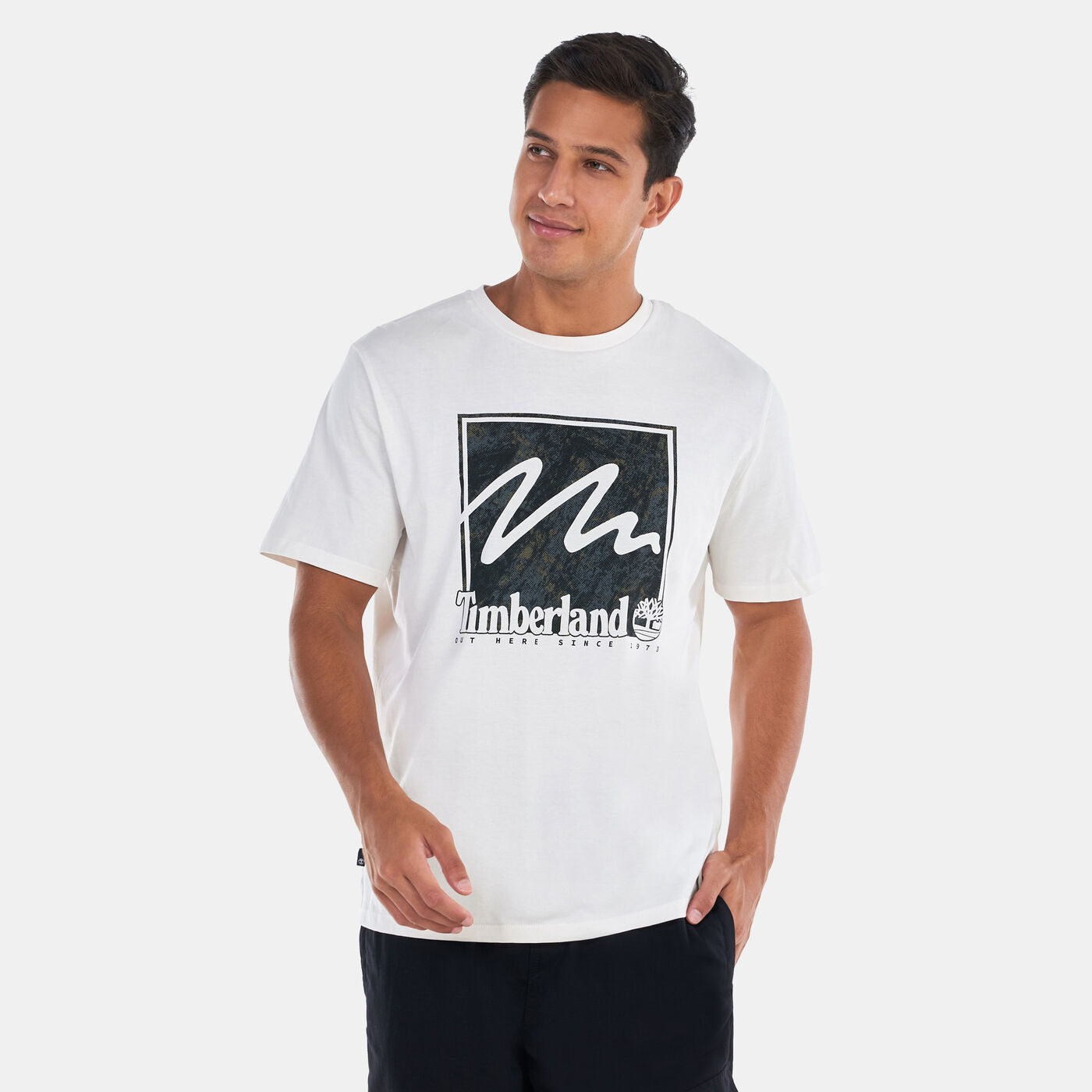 Men's Printed Stack Logo T-Shirt