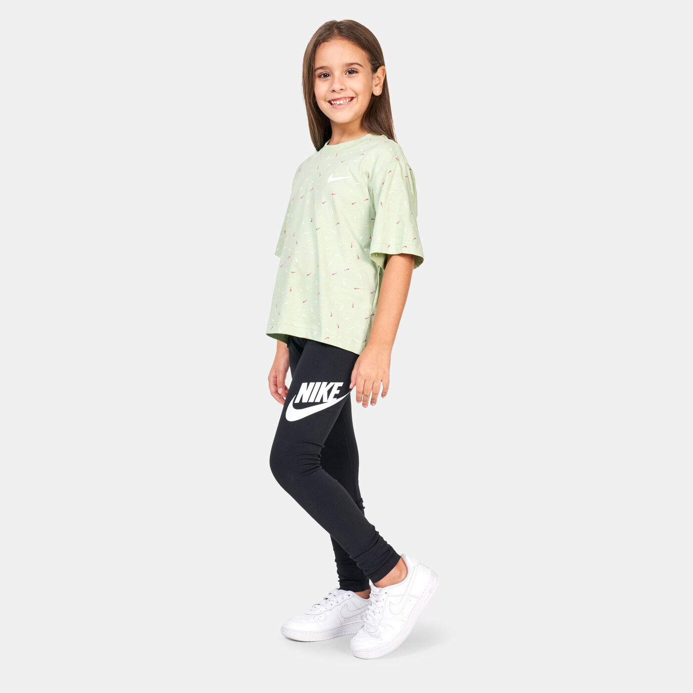 Kids' Sportswear Essential Futura Leggings (Older Kids)