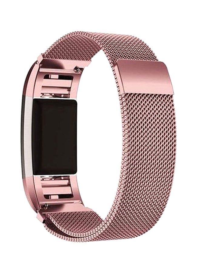 Replacement Watchband For Fitbit Charge 2 Rose Gold