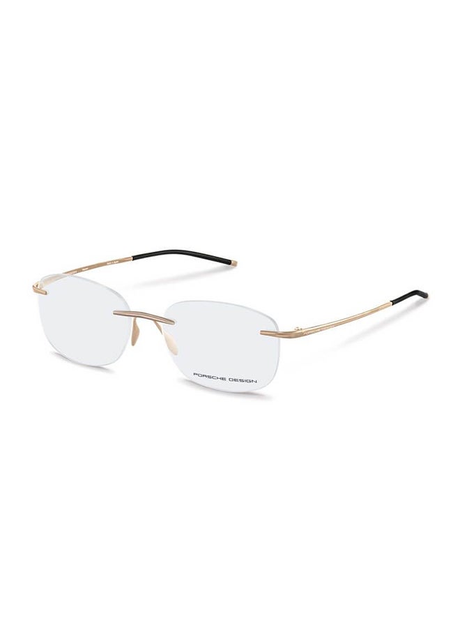 Unisex Square Eyeglasses - P8362 D 56 - Lens Size: 56 Mm