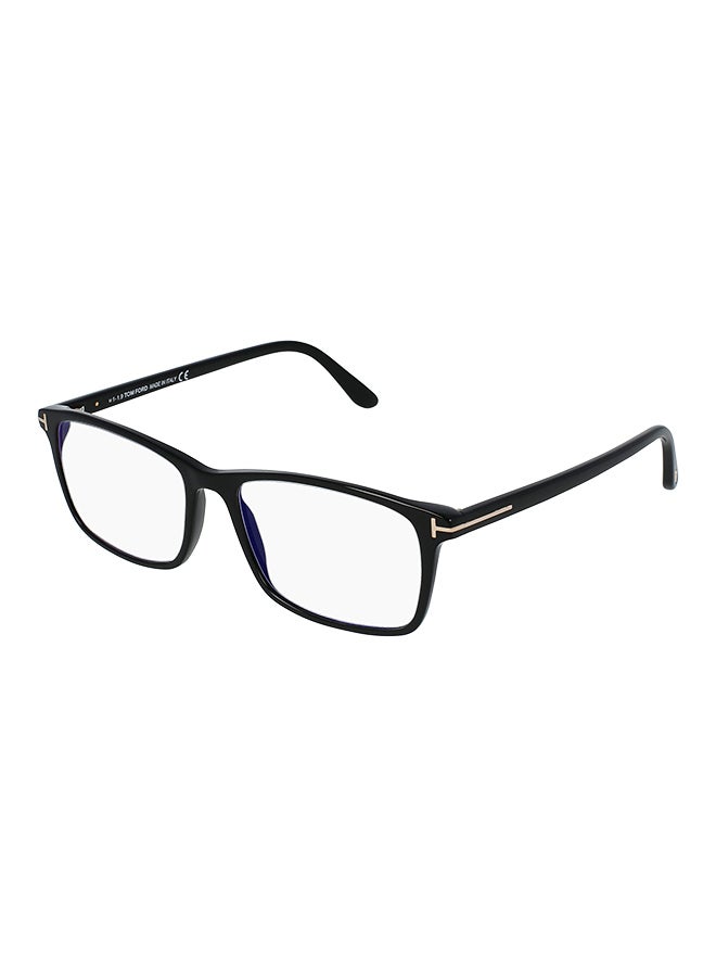 Men's Rectangle Eyeglasses - TF5584-B 001 54 - Lens Size: 54 Mm