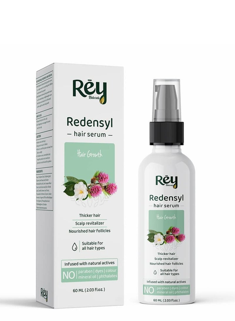 Rey Naturals Castor Oil 200Ml and Redensyl Hair Serum 60Ml
