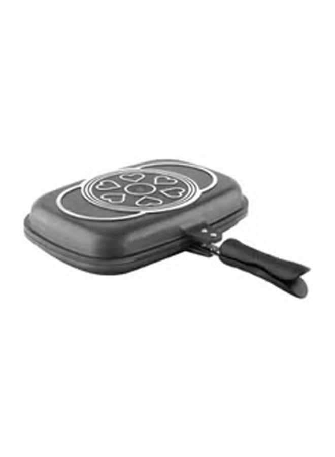 Double Sided Grill Pan Black 36cm