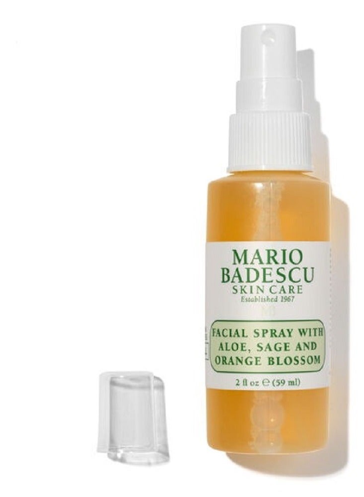 MARIO BADESCU Facial Spray With Aloe, Sage And Orange Blossom 59ml