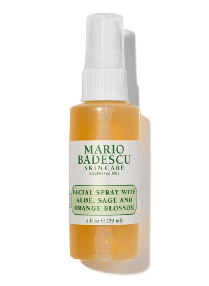 MARIO BADESCU Facial Spray With Aloe, Sage And Orange Blossom 59ml