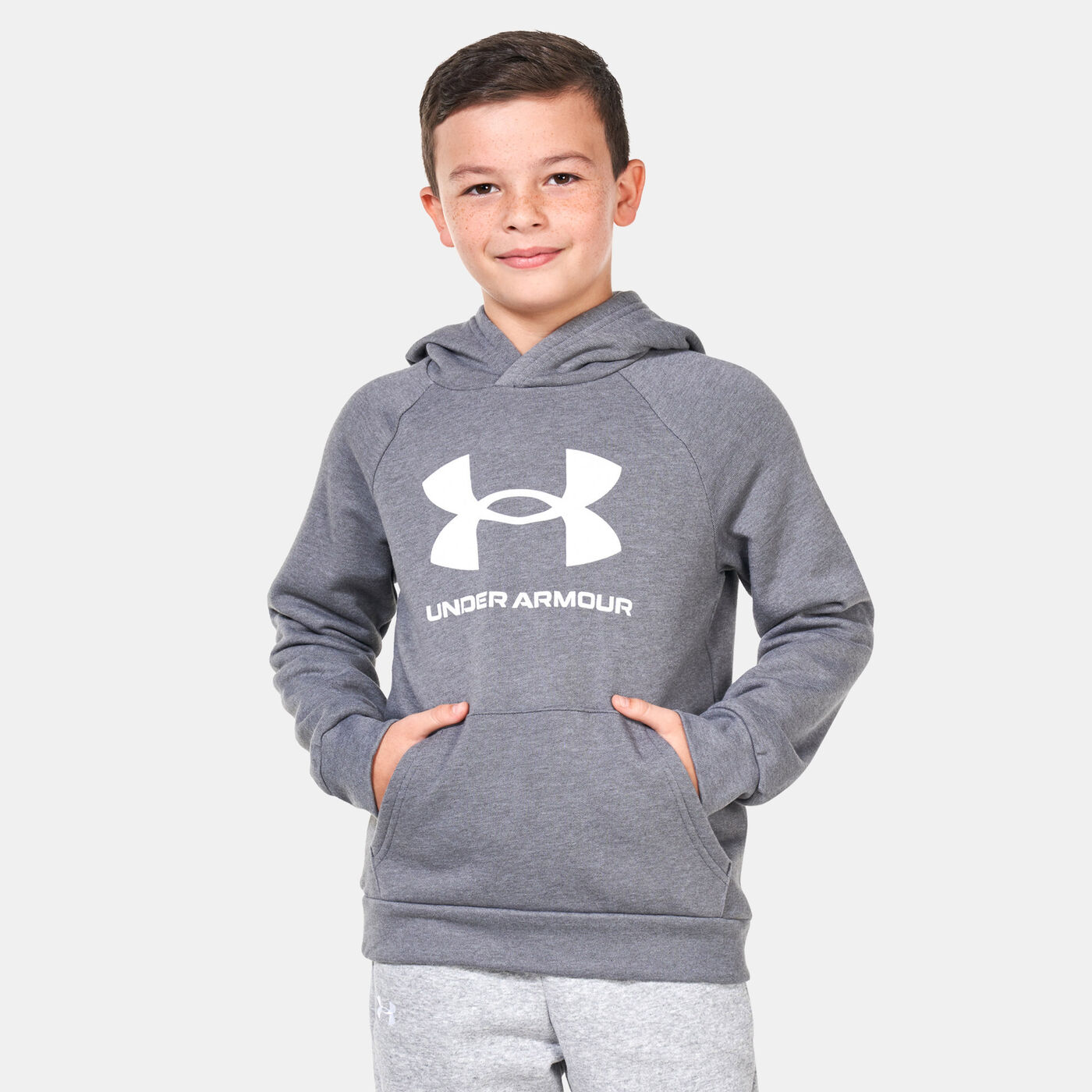 Kids' Rival Fleece Big Logo Hoodie