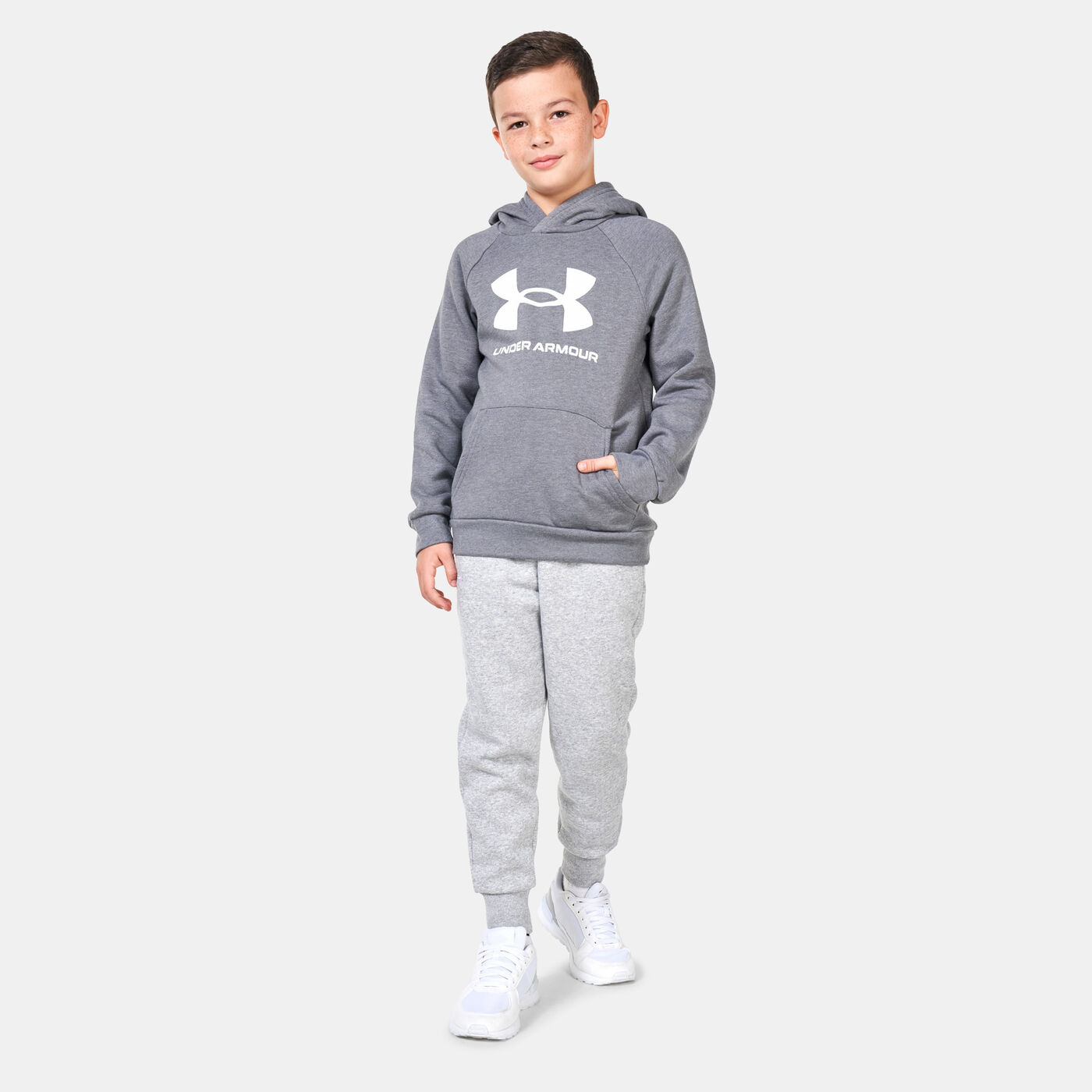 Kids' Rival Fleece Big Logo Hoodie