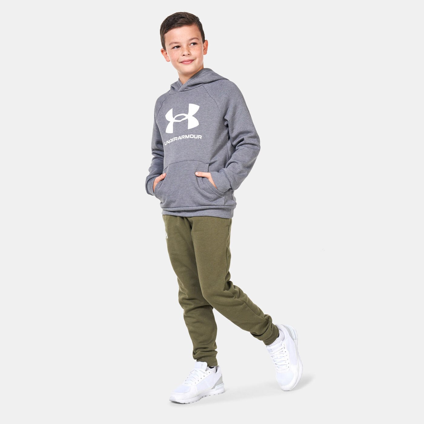 Kids' UA Rival Fleece Joggers (Older Kids)