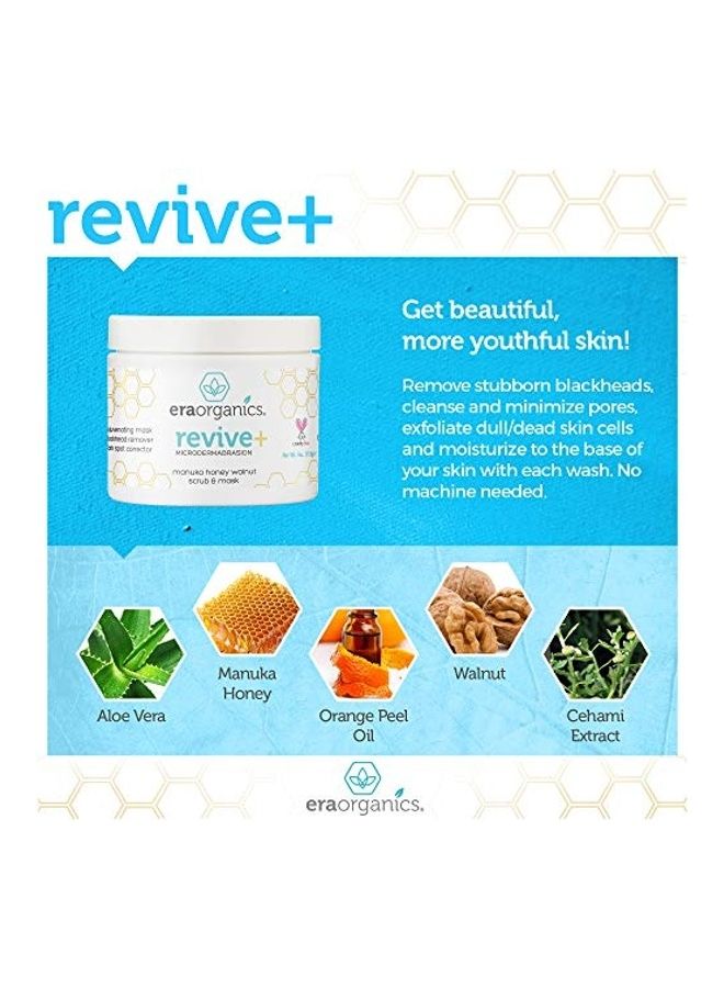 Microdermabrasion Facial Scrub and Face Exfoliator White 60ml