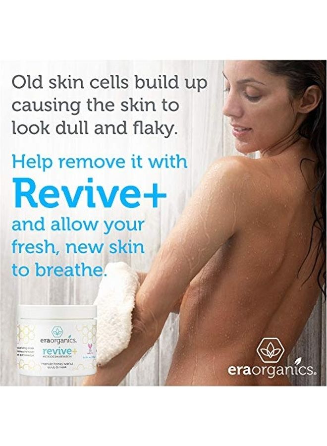 Microdermabrasion Facial Scrub and Face Exfoliator White 60ml