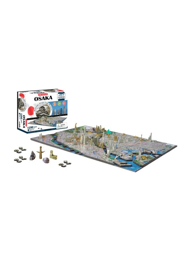 1290-Piece The City Of Osaka 3D Puzzle