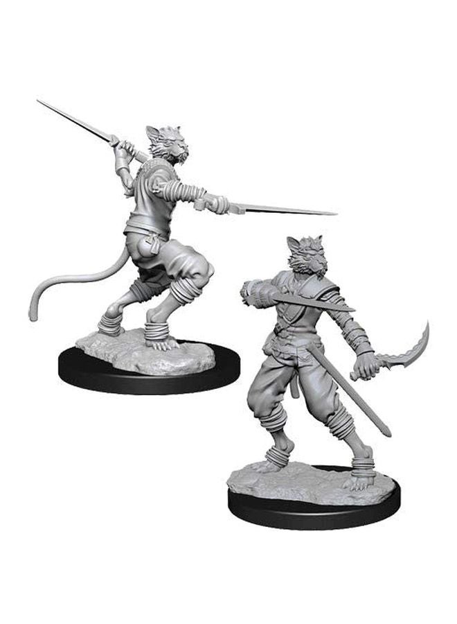 2-Piece Nolzur's Marvelous Male Tabaxi Miniature Set WZK73540