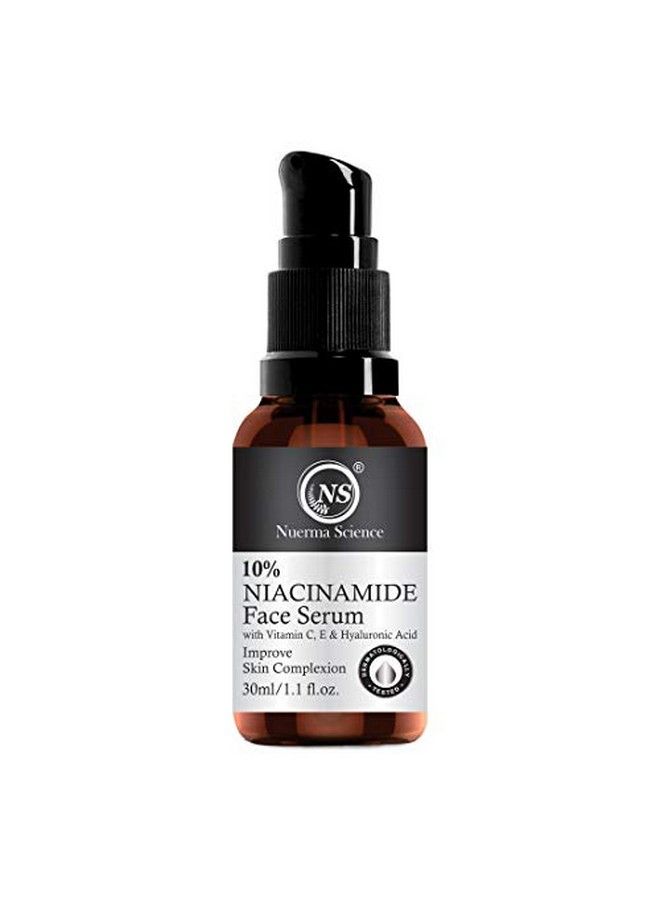 10% Niacinamide Face Serum With Vitamin C E & Hyaluronic Acid For Illuminating Skin Tone And Improve Skin Complexion 30 Ml