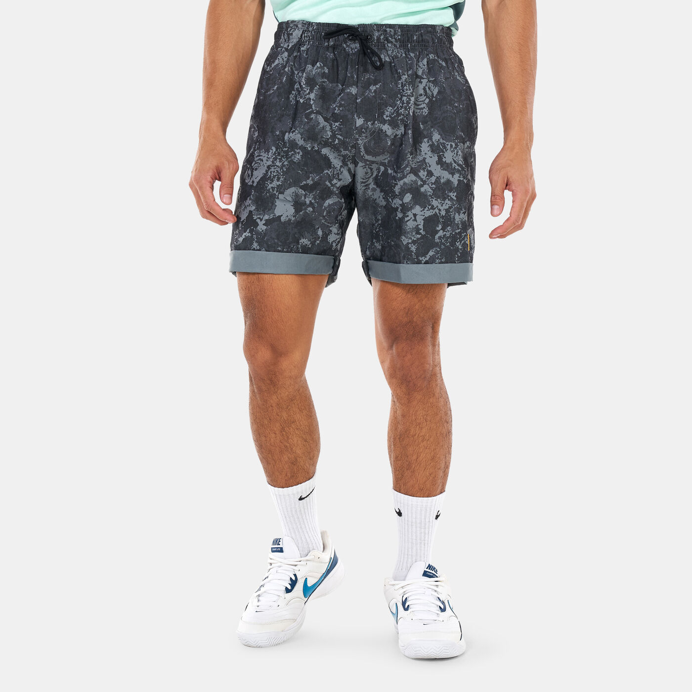 Men's Court Dri-FIT Print Tennis Shorts
