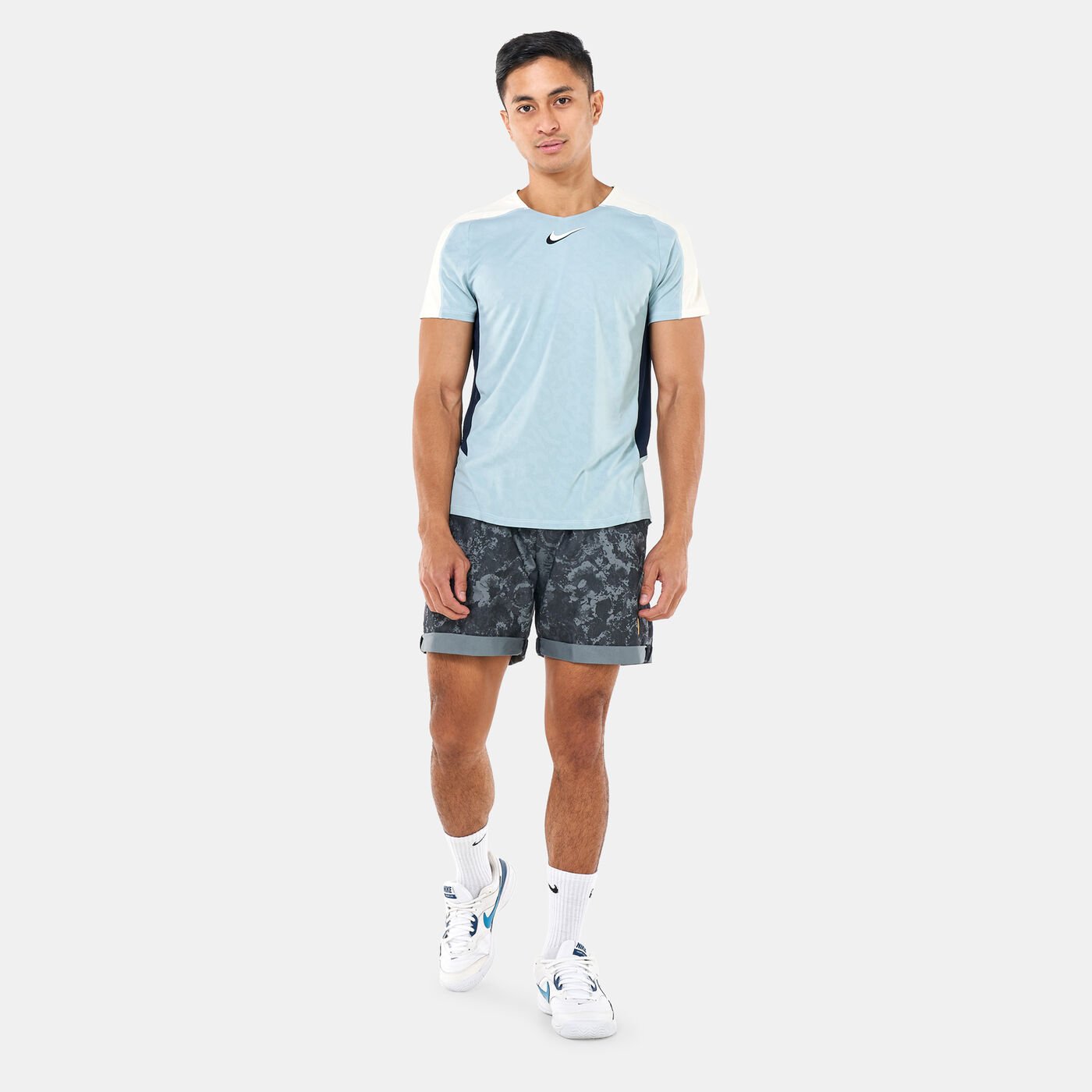 Men's Court Dri-FIT Print Tennis Shorts